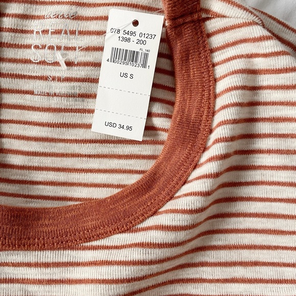 Aerie Real Soft Striped Long Sleeve Tee - Picture 6 of 7